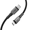 Tech-Protect Ultraboost DNA USB-C / USB-C -kaapeli PD100W/5A 50 cm, Iron Grey