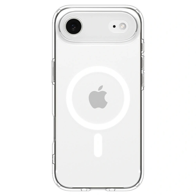 Spigen Ultra Hybrid Mag MagSafe ACS10313 -suojakotelo Apple iPhone Air -puhelimelle, kirkas/valkoinen