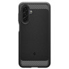 Spigen Rugged Armor ACS09844 -suojakuori Samsung Galaxy A17 4G / 5G -puhelimelle, matta musta
