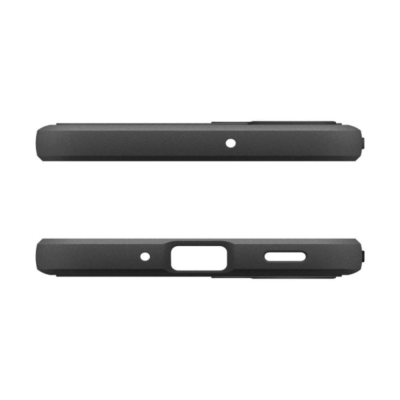 Spigen Rugged Armor ACS09844 -suojakuori Samsung Galaxy A17 4G / 5G -puhelimelle, matta musta