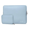 Tech-Protect NeoSlim kannettavan tietokoneen 13-14" suojakotelo lisävarustepussilla, Winter Blue