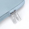 Tech-Protect NeoSlim kannettavan tietokoneen 13-14" suojakotelo lisävarustepussilla, Winter Blue