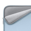 Tech-Protect NeoSlim kannettavan tietokoneen 13-14" suojakotelo lisävarustepussilla, Winter Blue