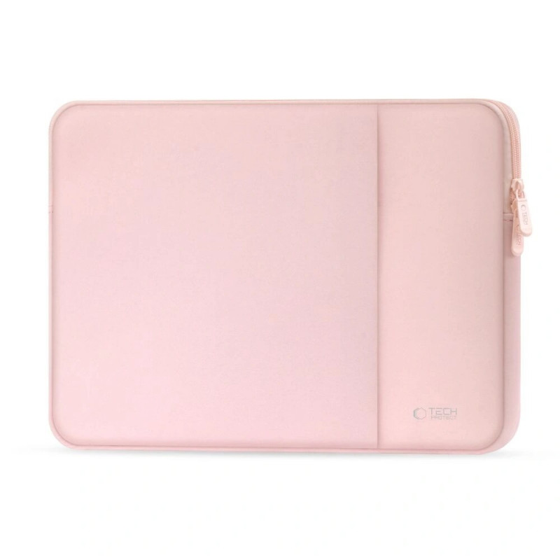 Tech-Protect Neopreenikannettavalaukku 13", Dusty Rose (pinkki)