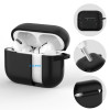Tech-Protect Silikoninen Hook-kuori karabiinilla Apple AirPods Pro 1 / 2 -kuulokkeille, vaaleansininen