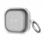 Tech-Protect FlexAir -kotelo Samsung Galaxy Buds 4 / 4 Pro -kuulokkeille, kirkas
