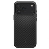 Spigen Enzo Aramid T Mag MagSafe -suojakotelo Apple iPhone 17 Pro Max / 18 Pro Max -puhelimelle, musta