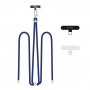 Tech-Protect C7S Rope Crossbody puhelinremmi, laivastonsininen/hopea