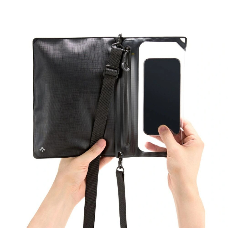 Spigen A640 Universal Waterproof Case Crossbag, musta