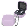 Tech-Protect silikoninen Hook-kuori Samsung Galaxy Buds 4 / 4 Pro -kuulokkeille, laventeli