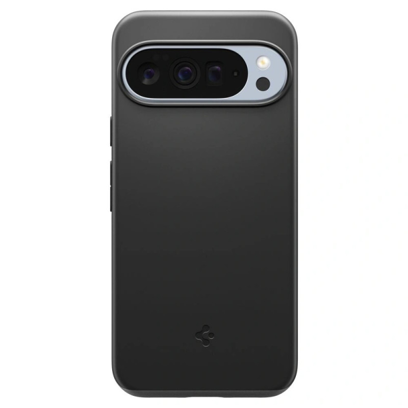 Spigen Thin Fit Mag MagSafe -kuori Google Pixel 10 Pro XL -puhelimelle, musta