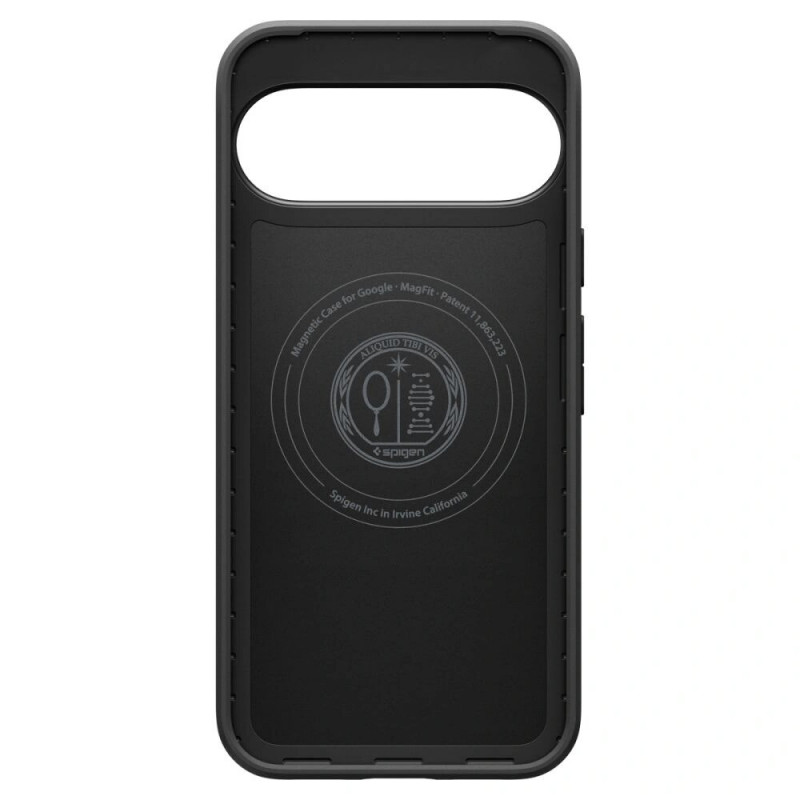 Spigen Thin Fit Mag MagSafe -kuori Google Pixel 10 Pro XL -puhelimelle, musta