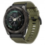 Tech-Protect Nylon Classic -kellonranneke Garmin Fenix 5X / 5X Plus / 6X / 6X Pro / 7X / 8 / 8 Pro / 9 / 9 Pro 51 mm, Military Green