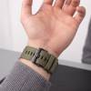 Tech-Protect Nylon Classic -kellonranneke Garmin Fenix 5X / 5X Plus / 6X / 6X Pro / 7X / 8 / 8 Pro / 9 / 9 Pro 51 mm, Military Green