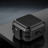 Tech-Protect Carbonox MagSafe -kotelo Samsung Galaxy Buds 4 / 4 Pro -kuulokkeille, musta