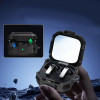 Tech-Protect Carbonox MagSafe -kotelo Samsung Galaxy Buds 4 / 4 Pro -kuulokkeille, musta