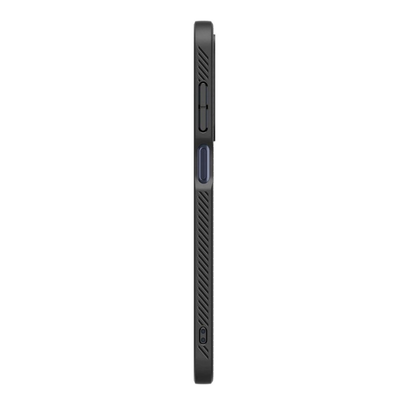 Spigen Liquid Air ACS09290 -kuori Samsung Galaxy A26 5G -puhelimelle, matta musta