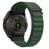 Tech-Protect Nylon Pro -kellonranneke Garmin Fenix 5X / 5X Plus / 6X / 6X Pro / 7X / 8 / 8 Pro / 9 / 9 Pro (47 mm), military green