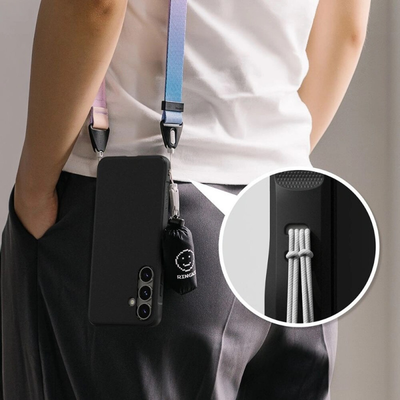 Ringke Onyx -suojakotelo Samsung Galaxy S25+:lle, musta