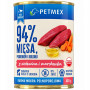 Petmex naudanlihalla ja porkkanalla aikuisille koirille, 400 g