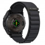 Tech-Protect Nylon Pro THP6035 -kellonranneke Garmin Fenix 5X / 5X Plus / 6X / 6X Pro / 7X / 8 / 8 Pro / 9 / 9 Pro (51 mm), musta