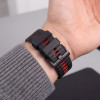 Tech-Protect Iconband Pro -kellonranneke Garmin Fenix 5X / 5X Plus / 6X / 6X Pro / 7X / 8 / 8 Pro / 9 / 9 Pro (47 mm), musta / punainen
