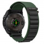 Tech-Protect Nylon Pro THP6034 kellonranneke Garmin Fenix 5X / 5X Plus / 6X / 6X Pro / 7X / 8 / 8 Pro / 9 / 9 Pro (51 mm), vihreä / musta