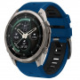 Tech-Protect Iconband Pro THP6047 -kellonranneke Garmin Fenix 5X / 5X Plus / 6X / 6X Pro / 7X / 8 / 8 Pro / 9 / 9 Pro (47 mm), laivastonsininen / musta