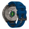Tech-Protect Iconband Pro THP6047 -kellonranneke Garmin Fenix 5X / 5X Plus / 6X / 6X Pro / 7X / 8 / 8 Pro / 9 / 9 Pro (47 mm), laivastonsininen / musta