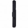 Decoded Textured Silicone Detachable Wallet -lompakkokotelo Apple iPhone 18 Pro / iPhone 17 Pro -puhelimelle, phantom black