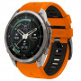 Tech-Protect Iconband Pro THP6048 -kellonranneke Garmin Fenix 5X / 5X Plus / 6X / 6X Pro / 7X / 8 / 8 Pro / 9 / 9 Pro (47 mm), oranssi / musta