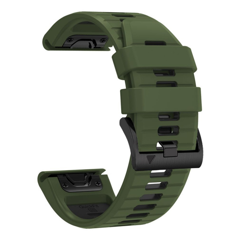Tech-Protect Iconband Pro THP6049 kellonranneke Garmin Fenix 5X / 5X Plus / 6X / 6X Pro / 7X / 8 / 8 Pro / 9 / 9 Pro (47 mm), vihreä / musta