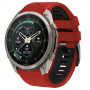 Tech-Protect Iconband Pro THP6050 kellonranneke Garmin Fenix 5X / 5X Plus / 6X / 6X Pro / 7X / 8 / 8 Pro / 9 / 9 Pro (47 mm), punainen / musta