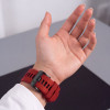 Tech-Protect Iconband Pro THP6050 kellonranneke Garmin Fenix 5X / 5X Plus / 6X / 6X Pro / 7X / 8 / 8 Pro / 9 / 9 Pro (47 mm), punainen / musta