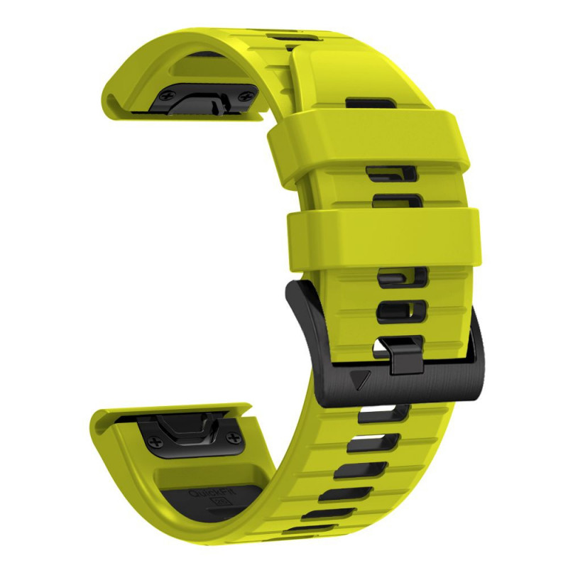 Tech-Protect Iconband Pro THP6051 kellonranneke Garmin Fenix 5X / 5X Plus / 6X / 6X Pro / 7X / 8 / 8 Pro / 9 / 9 Pro (47 mm), limenvihreä / musta