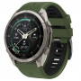 Tech-Protect Iconband Pro THP6041 kellonranneke Garmin Fenix 5X / 5X Plus / 6X / 6X Pro / 7X / 8 / 8 Pro / 9 / 9 Pro -kelloille (51 mm), vihreä / musta
