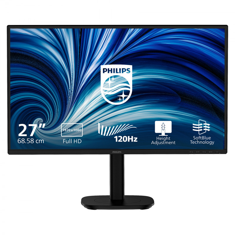 Philips 3000 Series 27B2N3200A/00 27 tuuman LED-näyttö, IPS, Full HD, musta