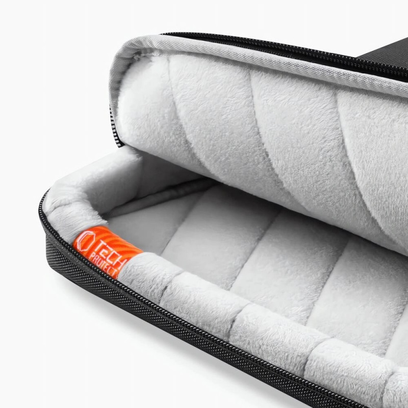 Tech-Protect Defender Bag THP4355 kannettavatietokonelaukku 13-14", musta/oranssi