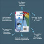 Epson 406XL Umbrella DURABrite Ultra -mustesuihkukasetti, syaani, 12,5 ml XL (C13T17H24010)
