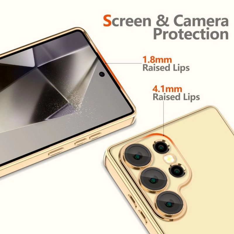 Tech-Protect MagFlex MagSafe -kuori Samsung Galaxy S26+:lle, hohtava kulta