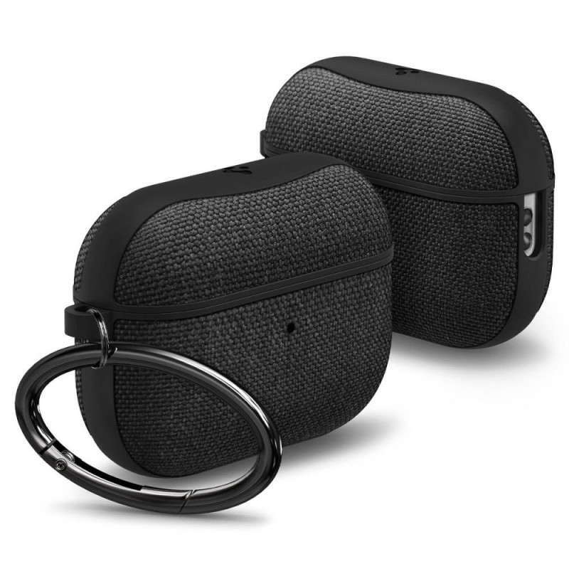 Spigen Urban Fit (ACS05483) kotelo Apple AirPods Pro 2/1 -kuulokkeille, musta