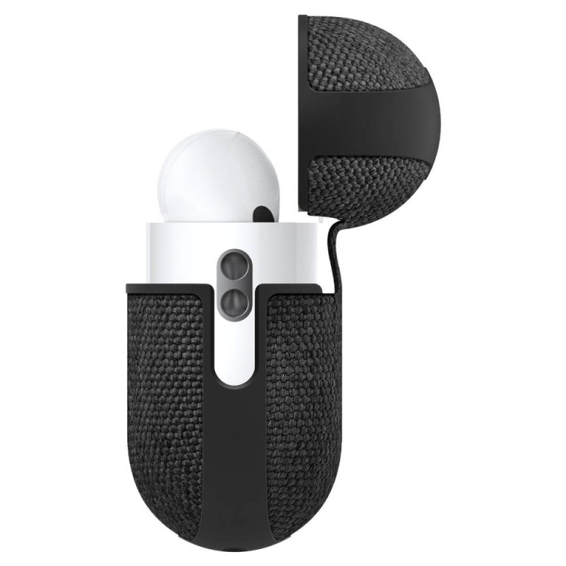 Spigen Urban Fit (ACS05483) kotelo Apple AirPods Pro 2/1 -kuulokkeille, musta