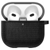 Spigen Urban Fit -kotelo Apple AirPods 4 -kuulokkeille, musta