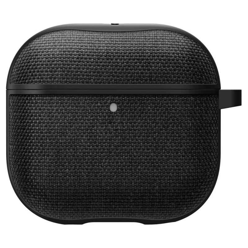 Spigen Urban Fit -kotelo Apple AirPods 4 -kuulokkeille, musta