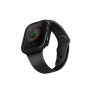 UNIQ Valencia -suojakotelo Apple Watch Series 4/5/6/SE 44 mm -kellolle, gunmetal grey