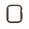 UNIQ Valencia -suojakotelo Apple Watch Series 4/5/6/SE 44 mm -kellolle, gunmetal grey