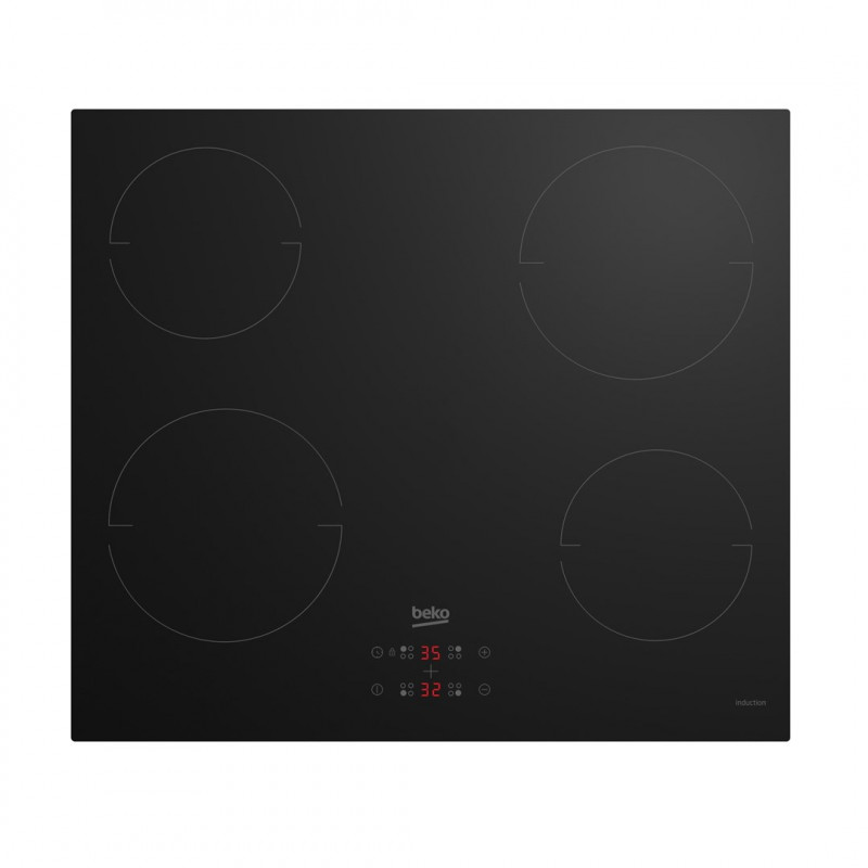 Beko HII64401MT Upotettava induktioliesi, 4 vyöhykettä, musta