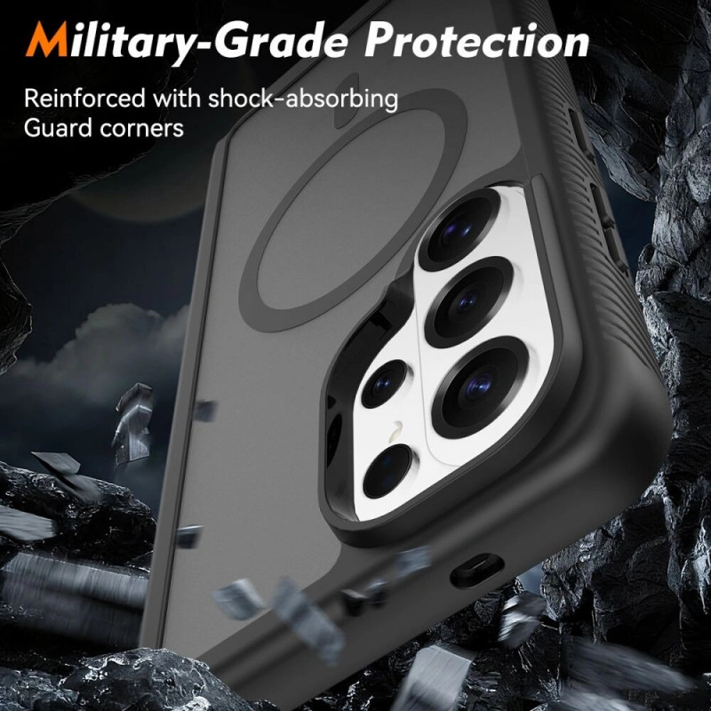 Tech-Protect Defense MagSafe -suojakotelo Samsung Galaxy S26 Ultralle, matta musta