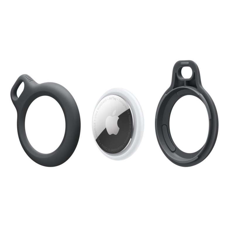 Tech-Protect Rough -suojakotelo Apple AirTagille (THP1403), musta