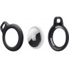 Tech-Protect Rough Chain -suojakotelo Apple AirTagille (THP1351), musta